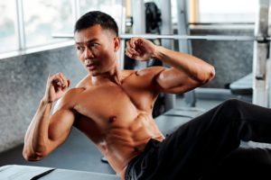 Bench Russian Twists