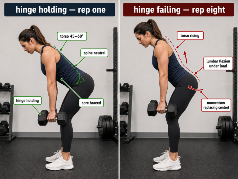 Bent Over Dumbbell Rows: